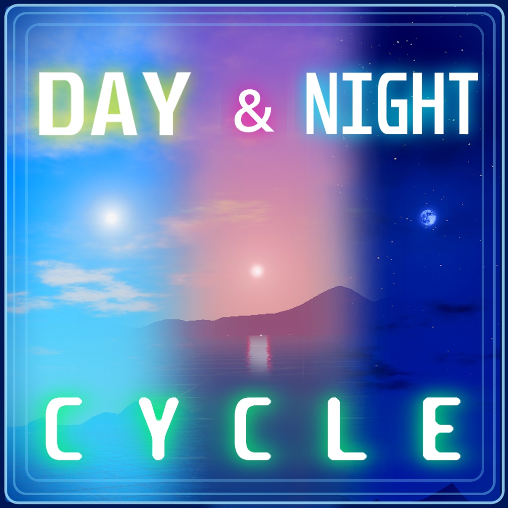[VRC] Day and Night Cycle [Udon + Shader] 昼と夜