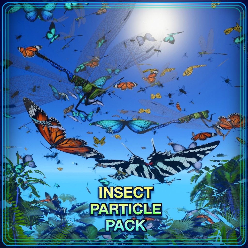 [VRC] Insect Particle Pack  昆虫パーティクルパック