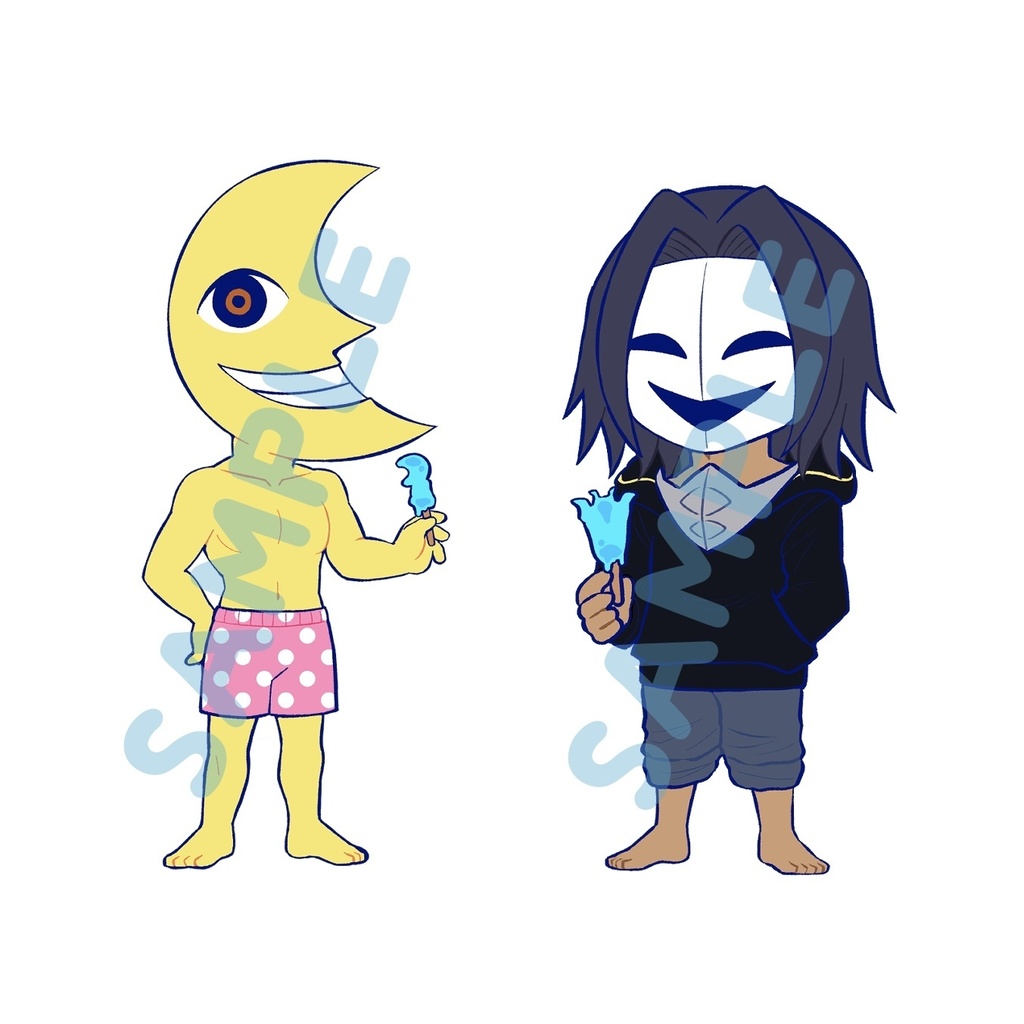 サマセゾ月アクスタ