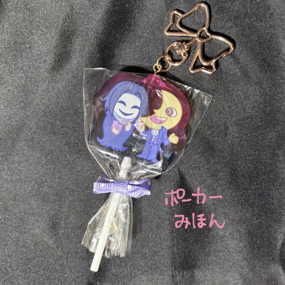 棒付きキャンディー風アクキー