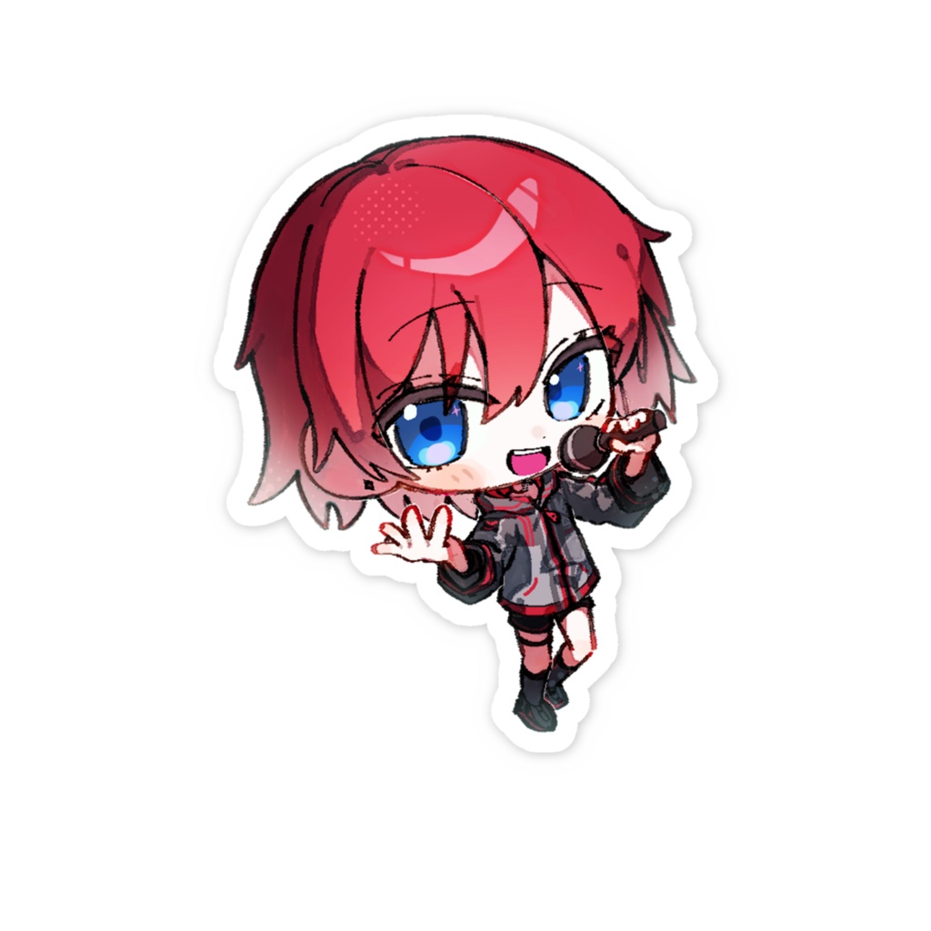 北瀬 炸 ミニキャラ/ステッカー (ノーマル)