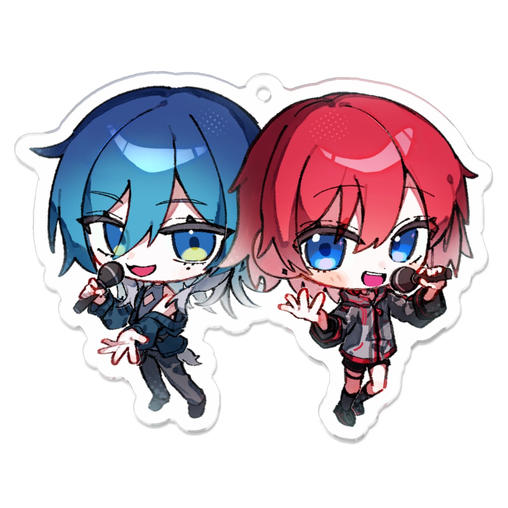 AISAKU ミニキャラ ／ アクリルキーホルダー (ノーマル)