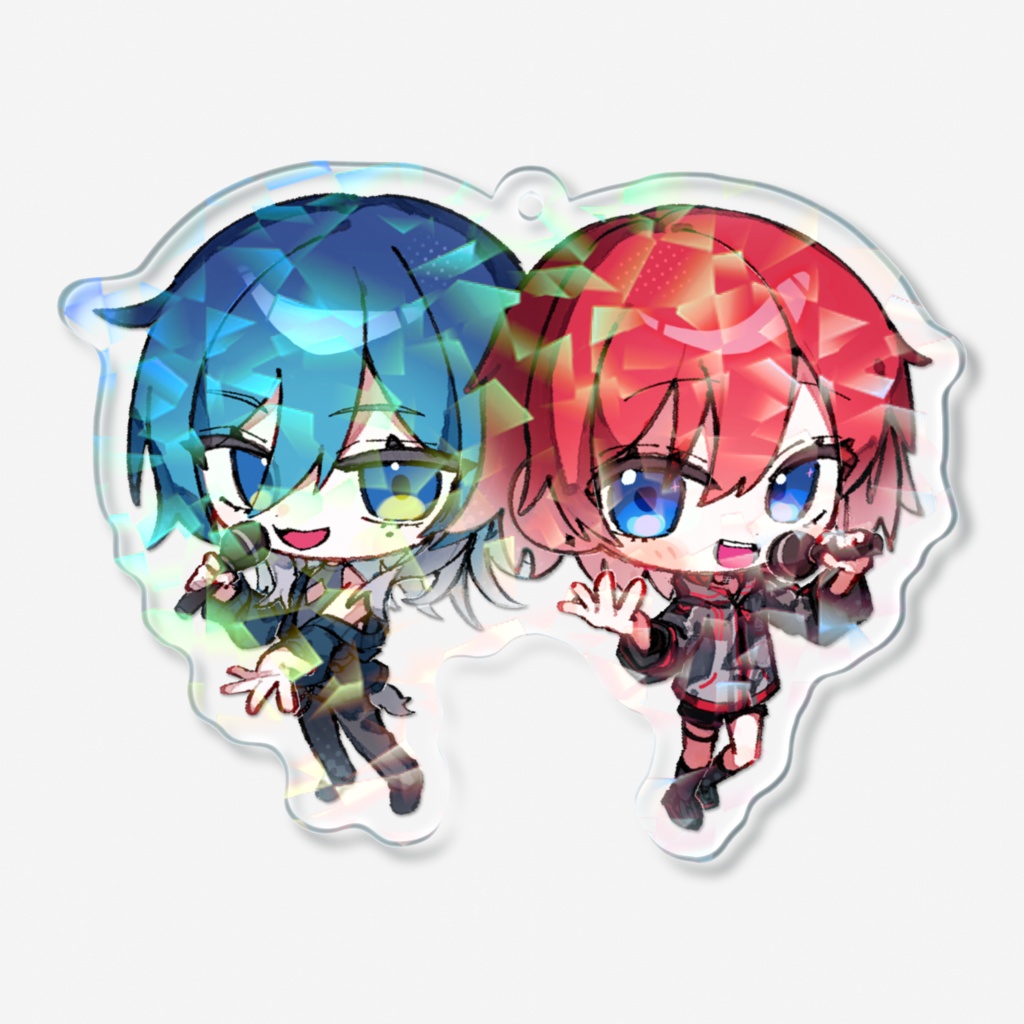 AISAKU ミニキャラ ／ アクリルキーホルダー (ホログラム)