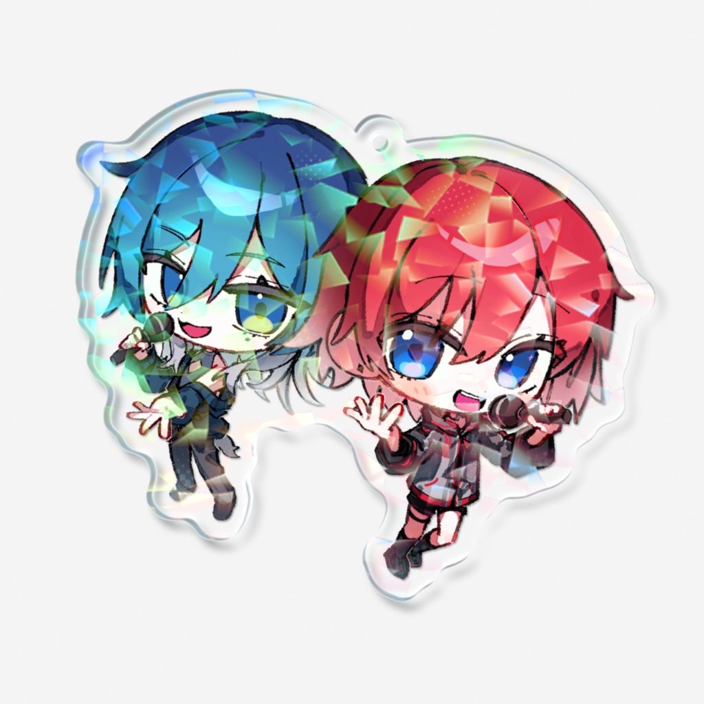 AISAKU ミニキャラ / アクリルキーホルダー (ホログラム)