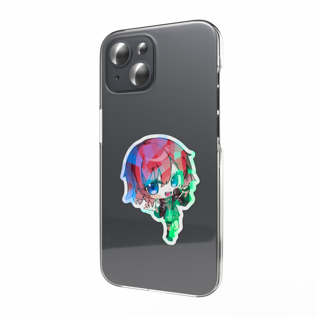 北瀬 炸 ミニキャラ／ステッカー (ホログラム)