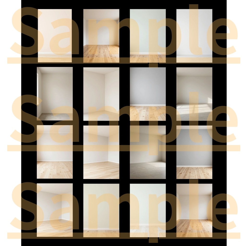 【背景素材】室内テクスチャ１６セット｜縦長・SNS用・スマホ壁紙対応（商用可