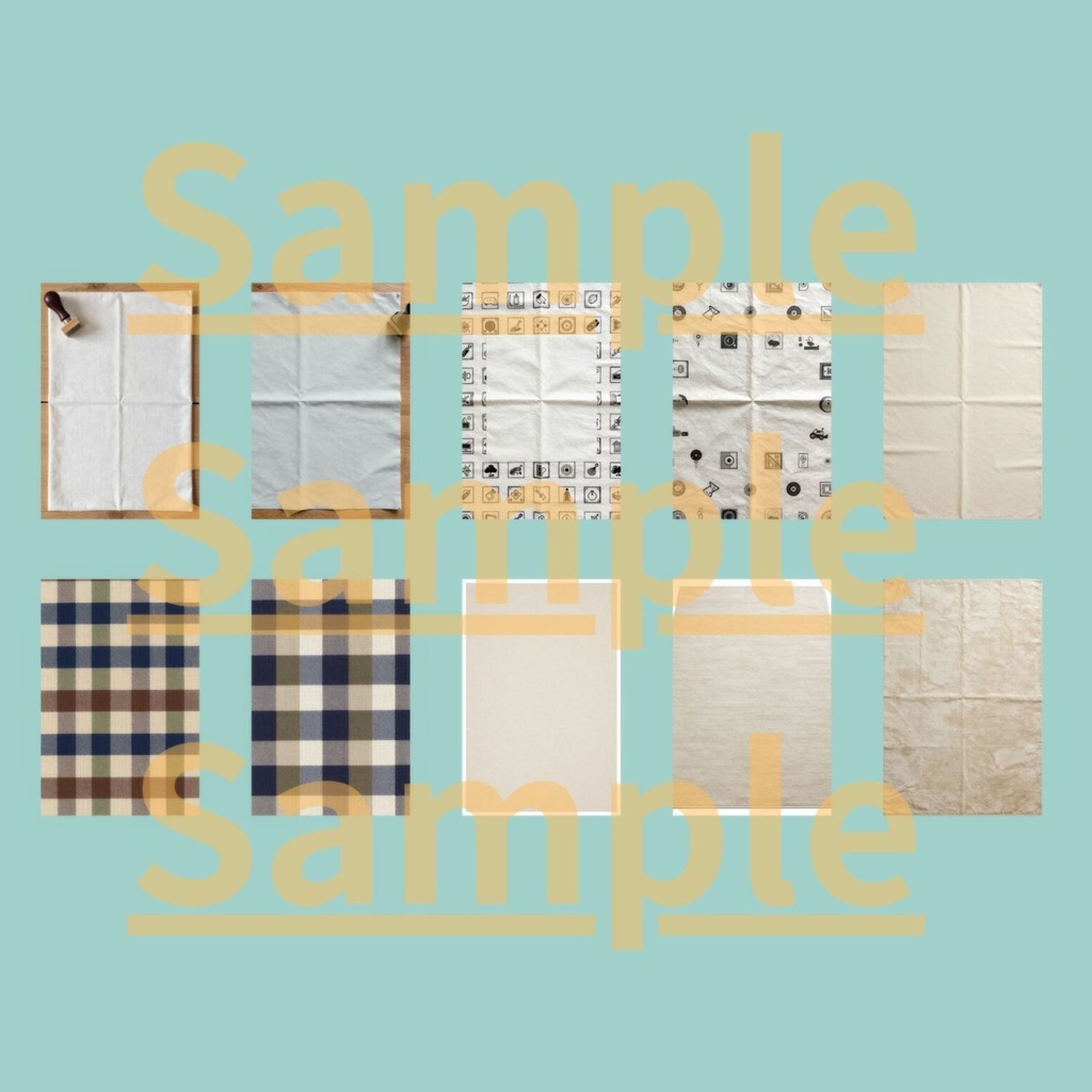 【背景素材】布地テクスチャ１０セット｜縦長・SNS用・スマホ壁紙対応（商用可