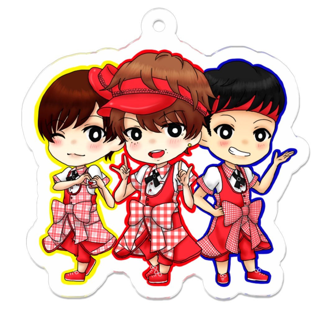 SGZアクリルキーホルダー