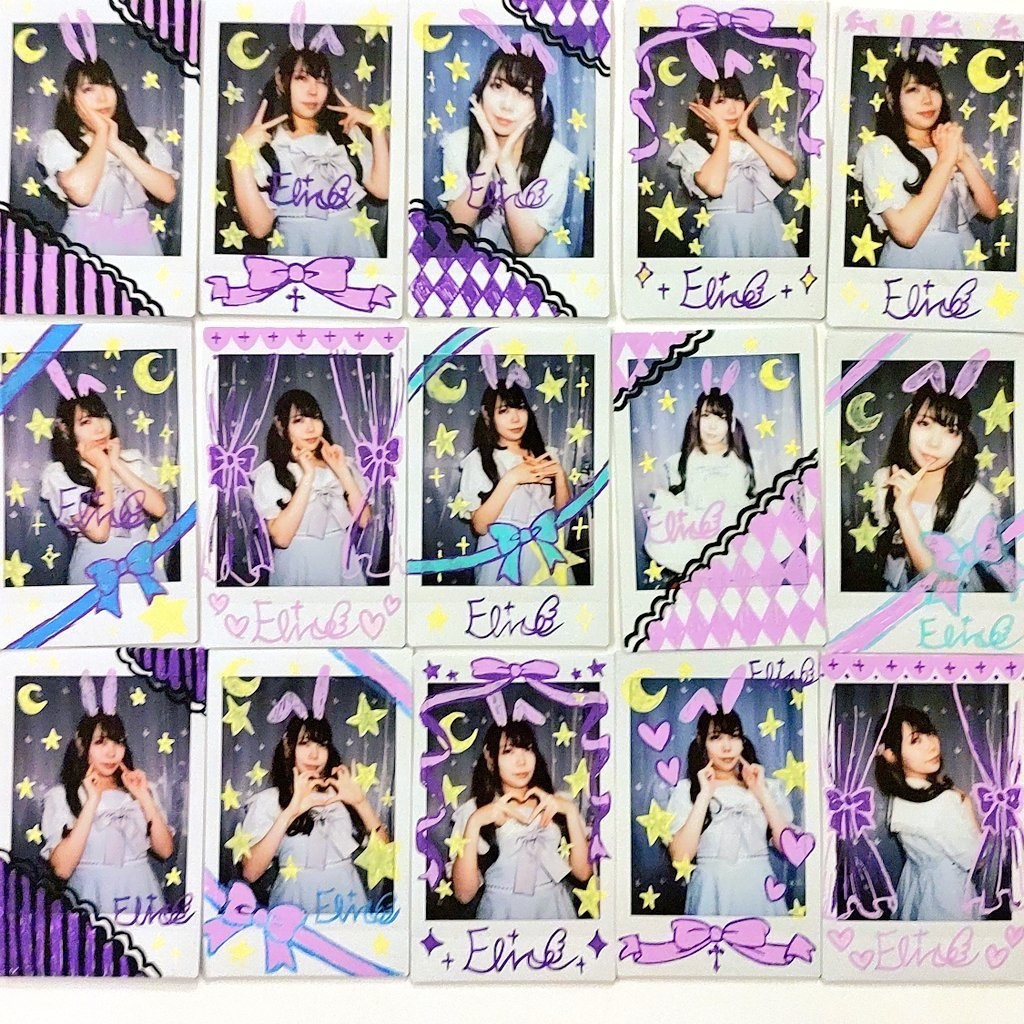 えりす団長0426配信後デコチェキ
