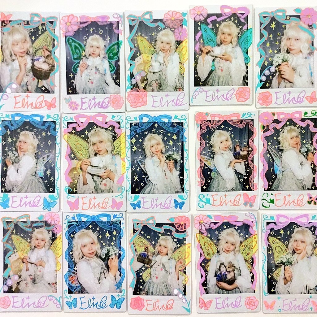 えりす団長0106配信後デコチェキ