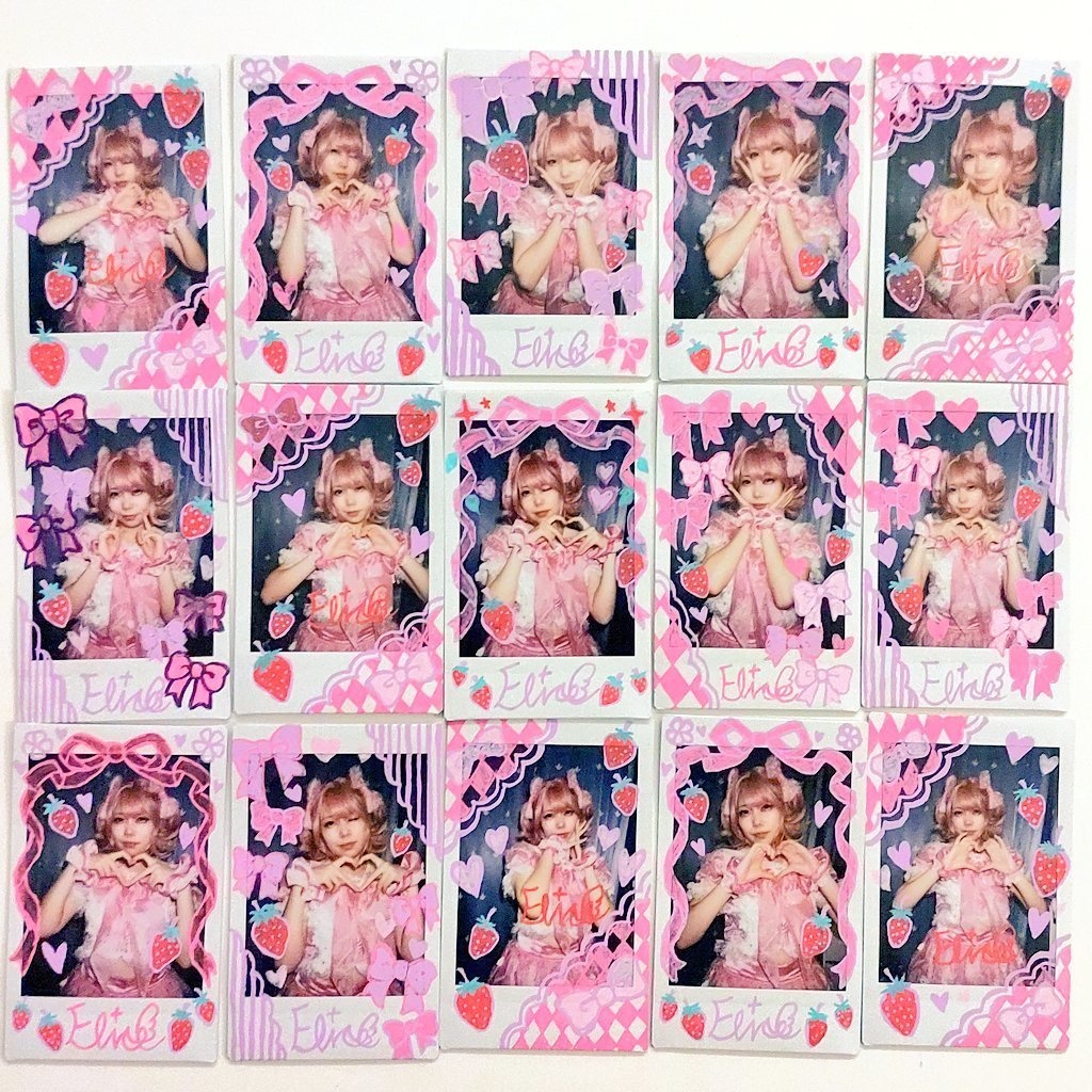 えりす団長0411配信後デコチェキ