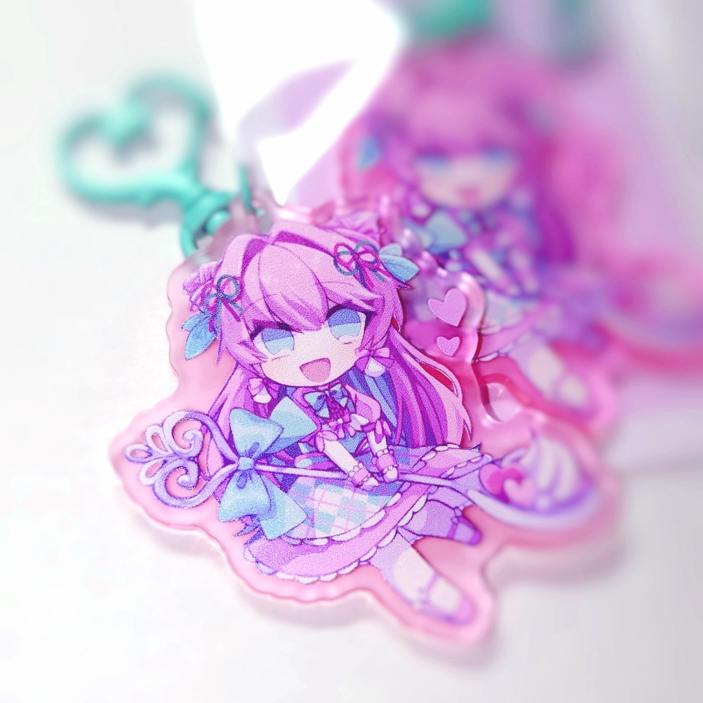 コーラル 6cmアクリルキーホルダー