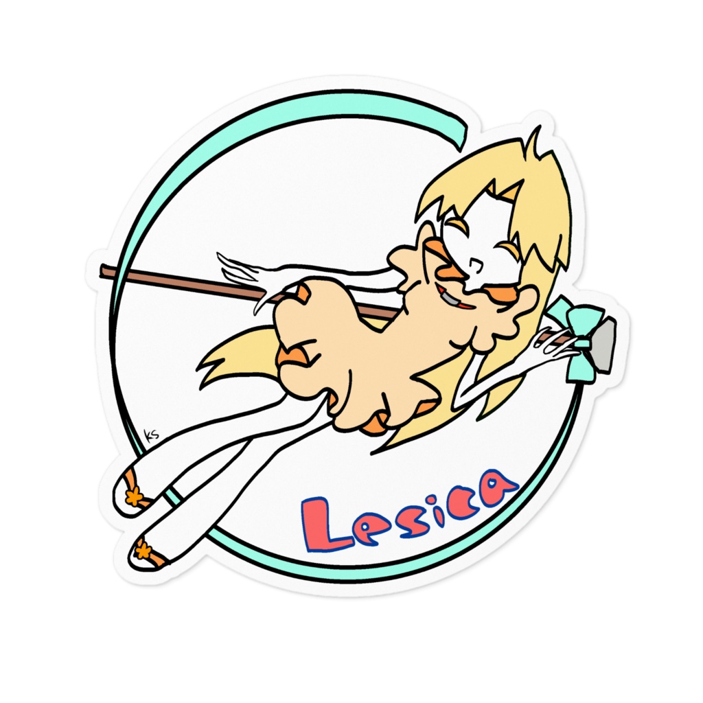 レシカのステッカー