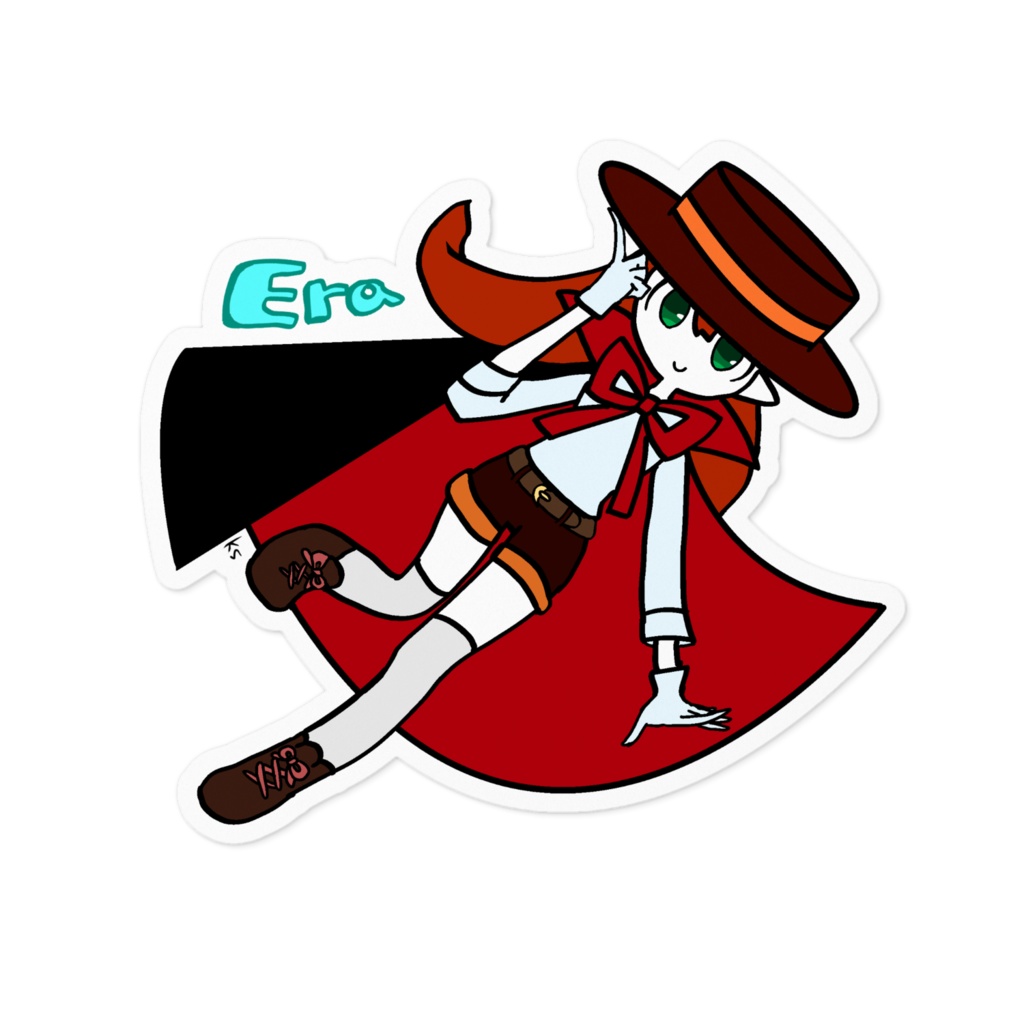 イーラのステッカー