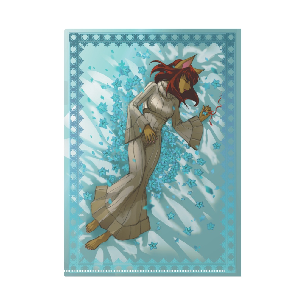 外道と狐のクリアファイル