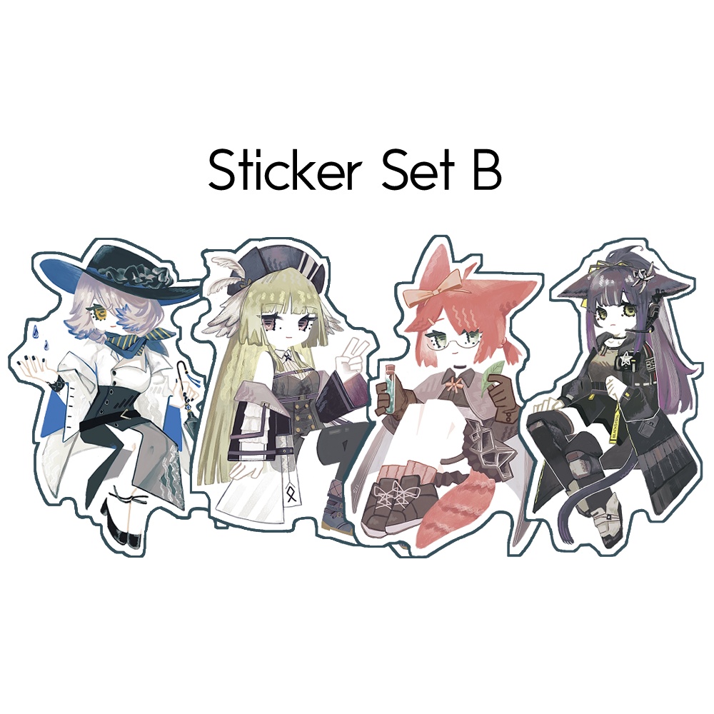 ステッカーセットB