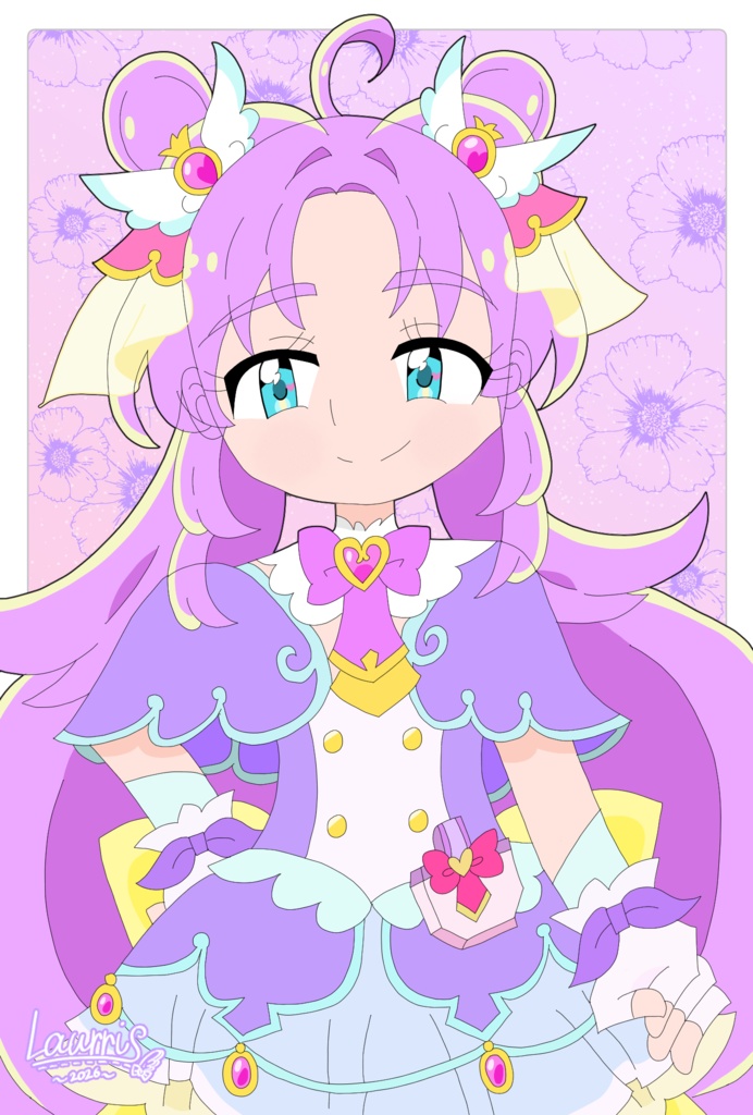 【ローリスサンデー】キュアアンサー&キュアミスティック ポストカード(第2週)