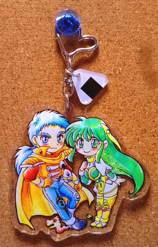 ギャンザ＆アジャンタ　アクリルキーホルダー