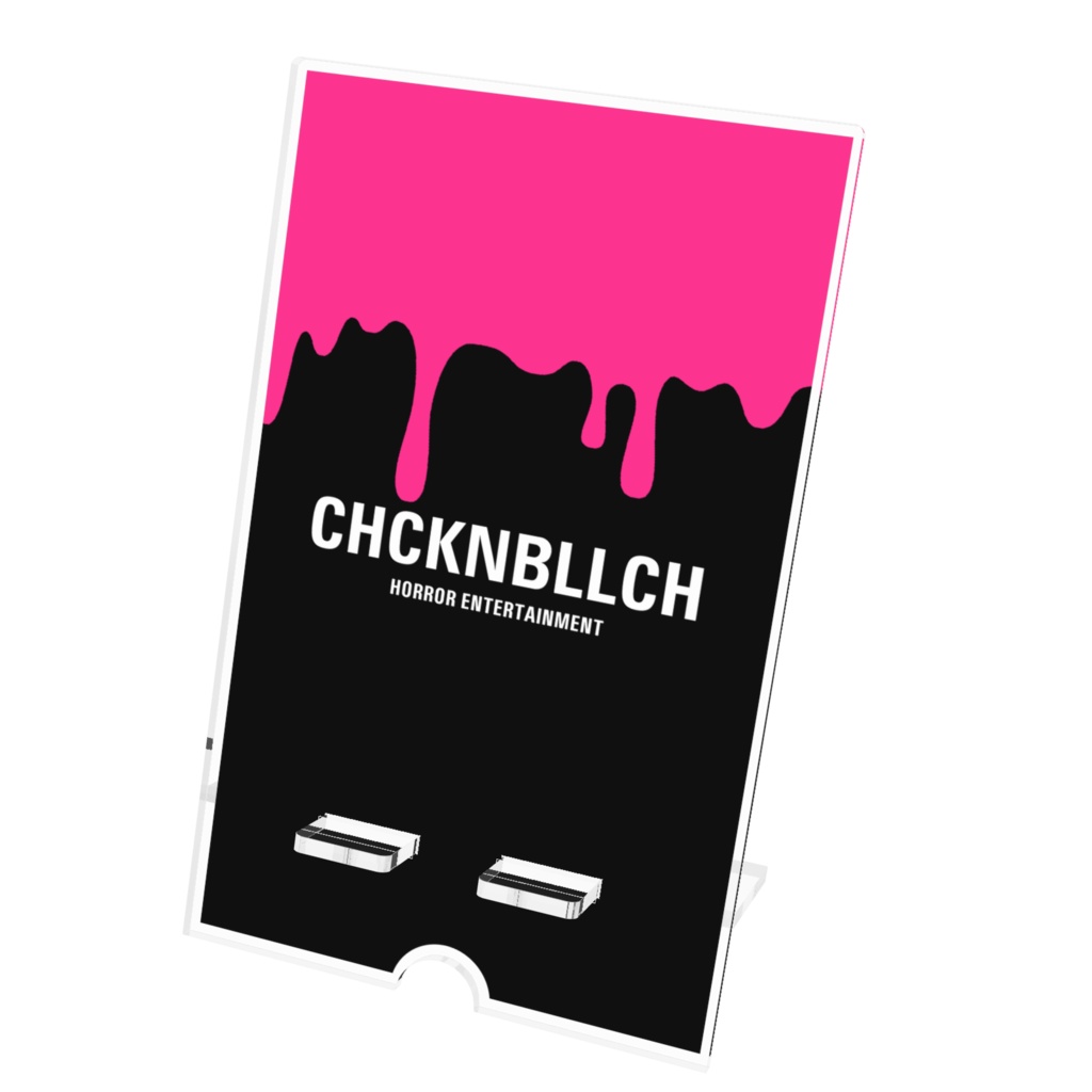 ロゴアクリルスマホスタンド