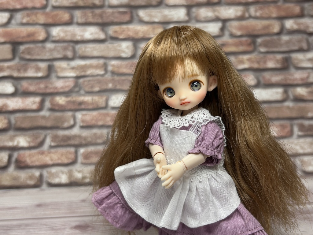 Larimarヘッド Larimarアイ 1/12カスタムドールヘッド 特別綺麗に仕上がりました