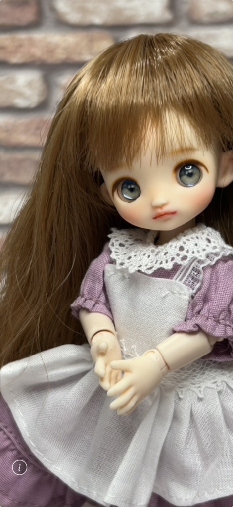Larimarヘッド Larimarアイ 1/12カスタムドールヘッド 特別綺麗に仕上がりました