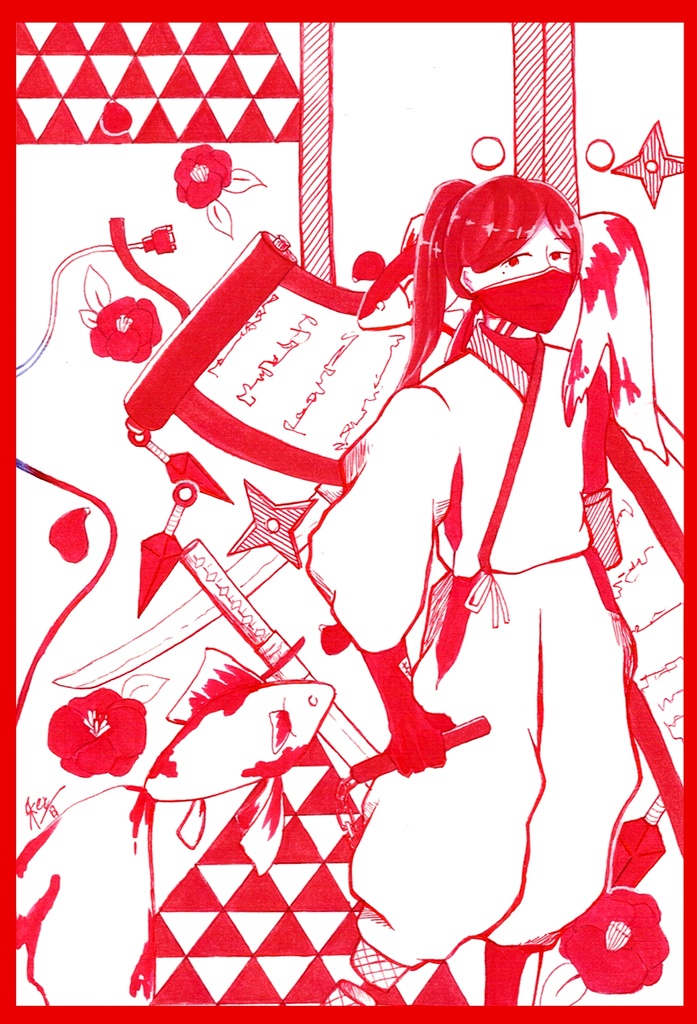 『住人十色』ポストカード