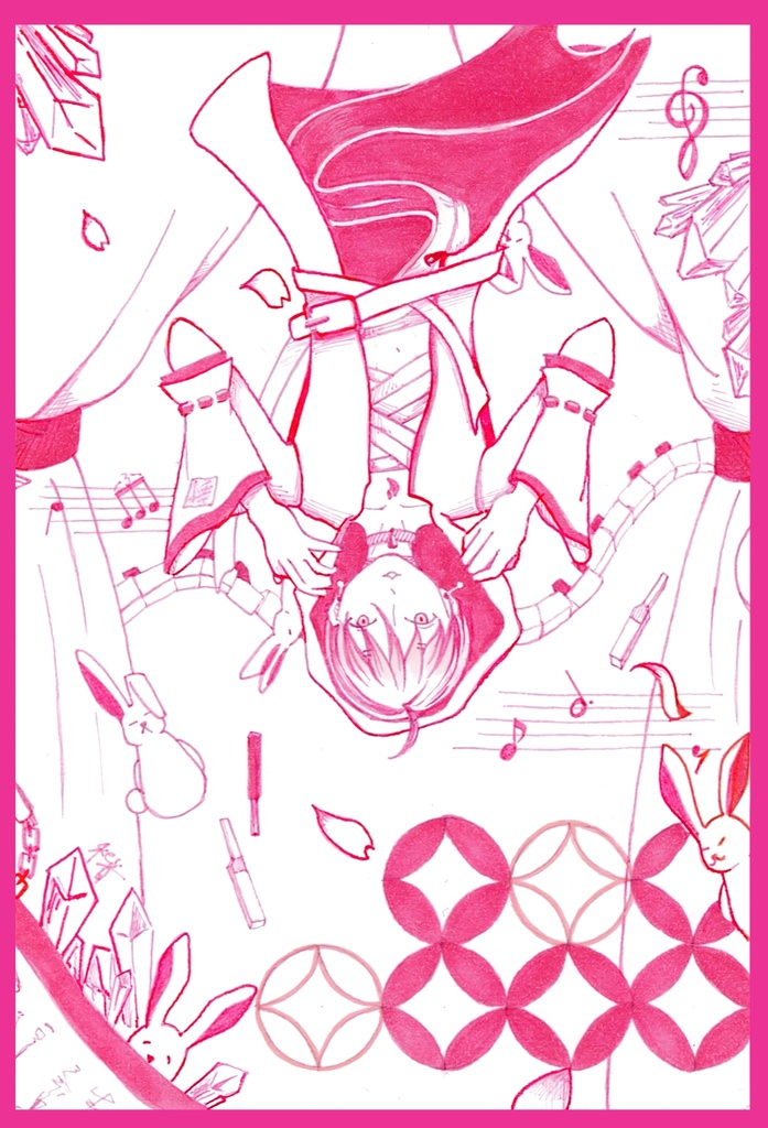 『住人十色』ポストカード