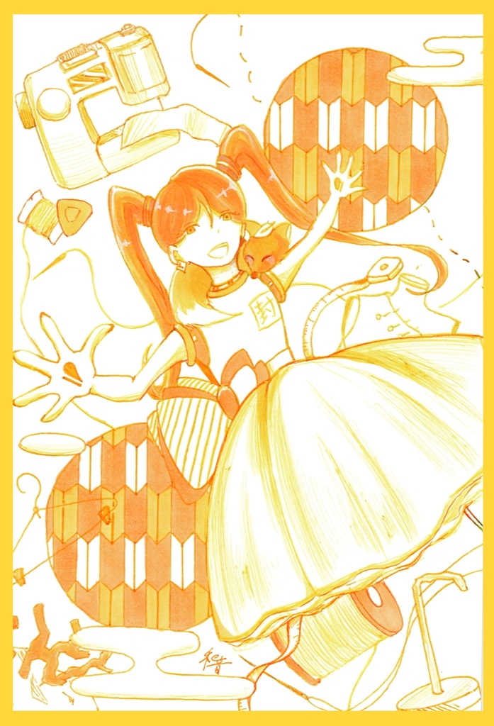 『住人十色』ポストカード