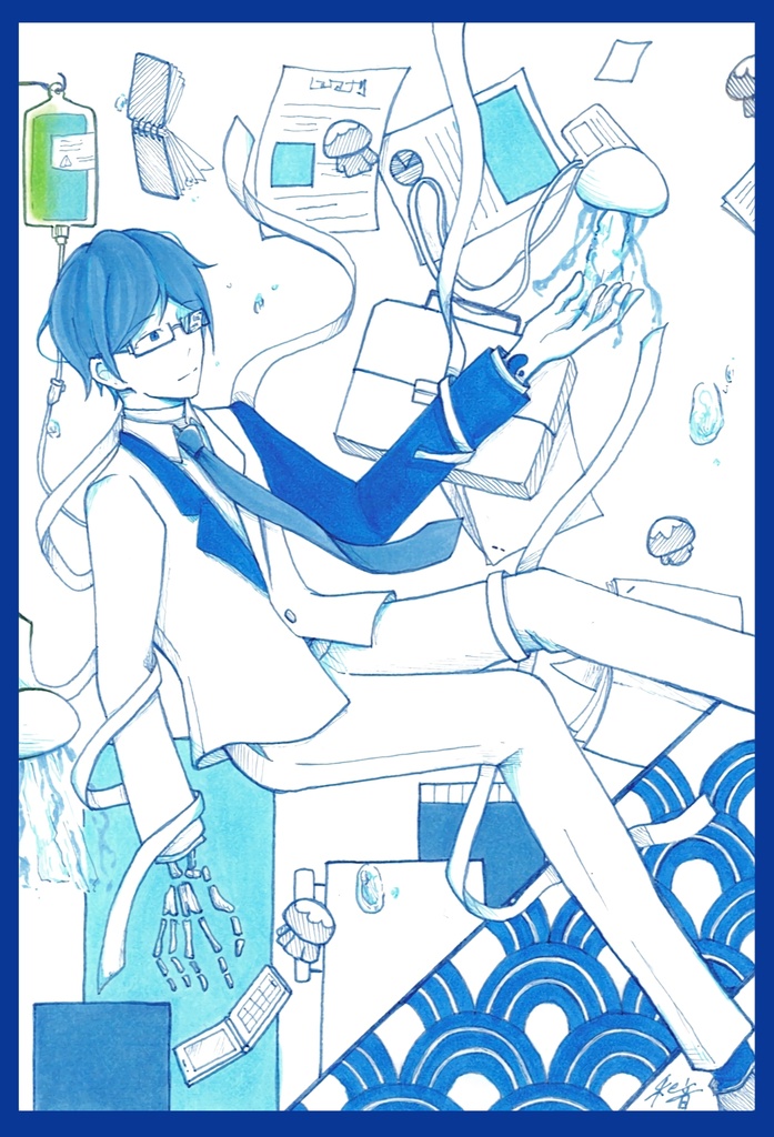 『住人十色』ポストカード