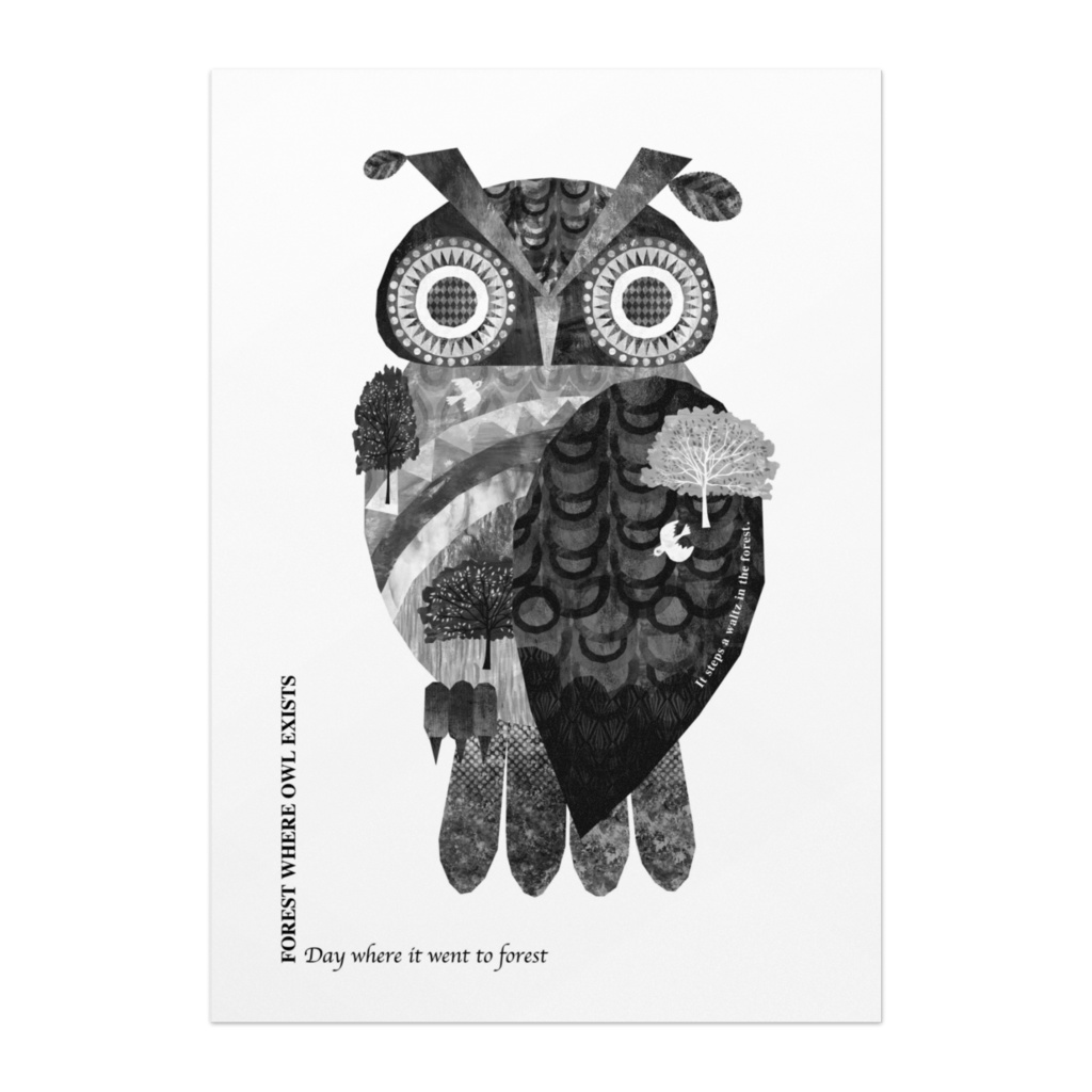 FOREST WHERE OWL EXISTS（ポスター）