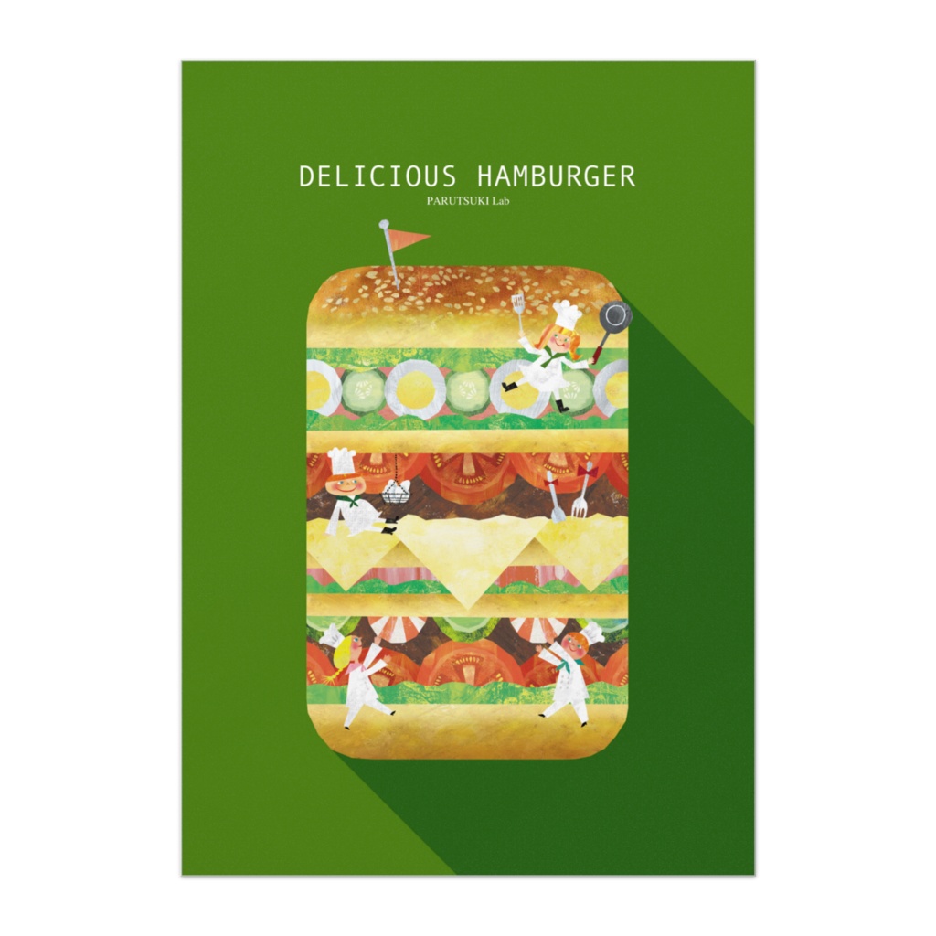DELICIOUS HAMBURGER(ポスター)
