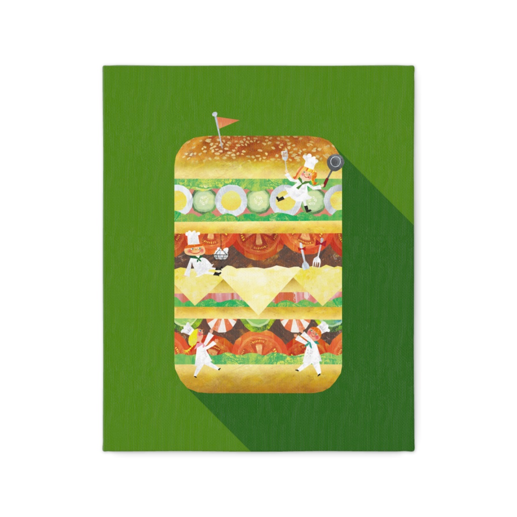 DELICIOUS HAMBURGER（キャンバス）