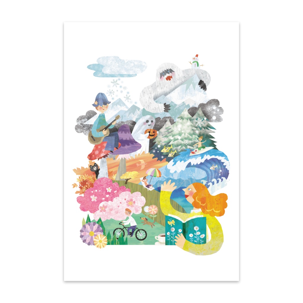 FOUR SEASONS(ポストカード)