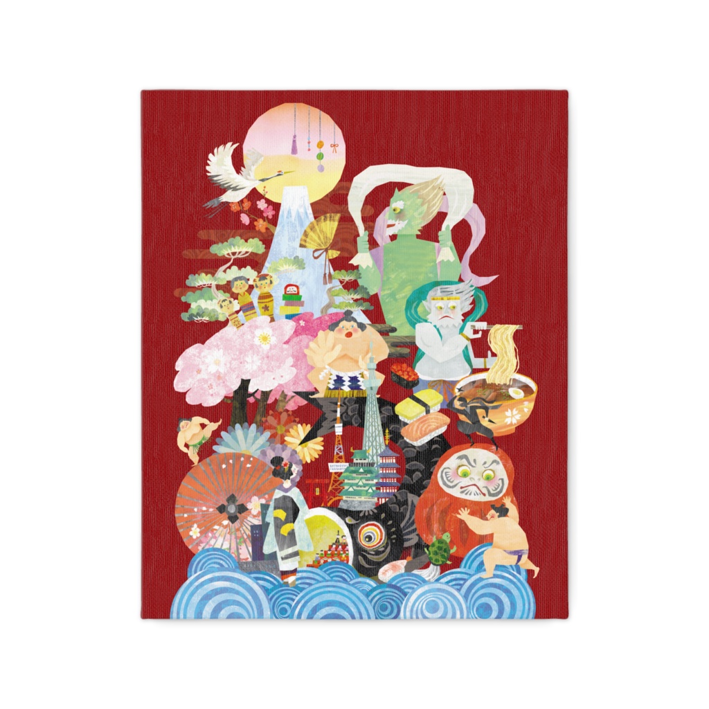JAPANESE CULTURE(キャンバス)