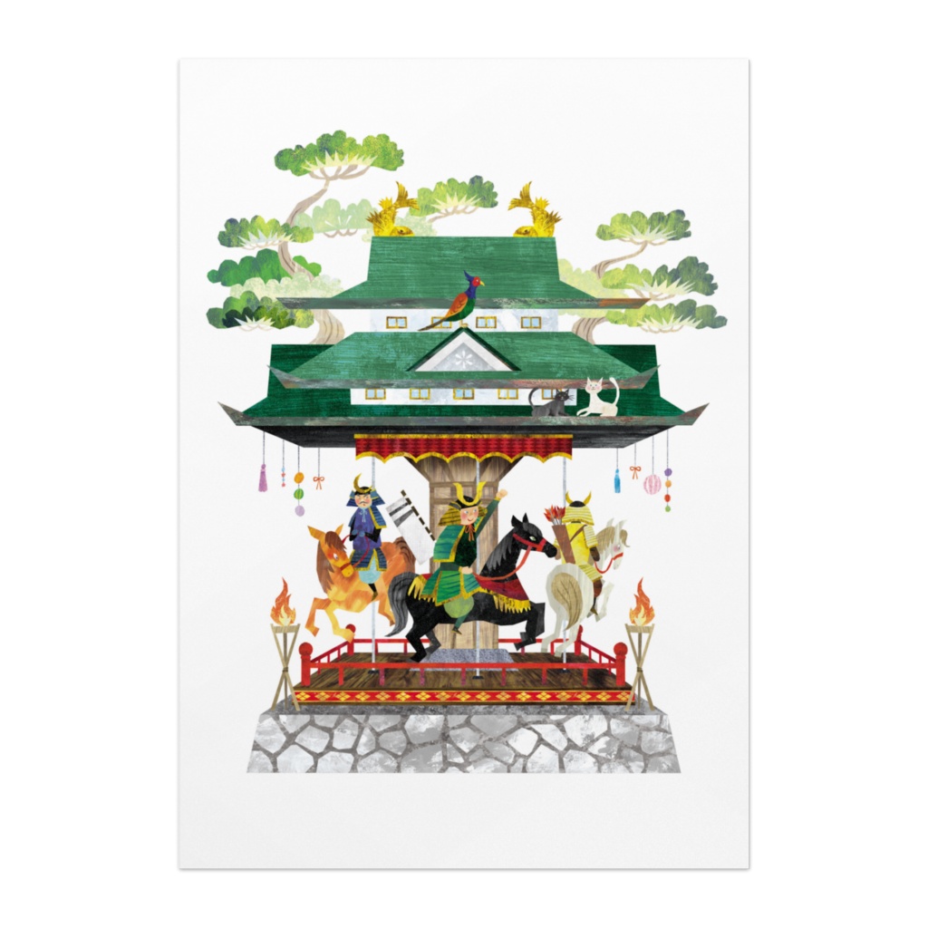 メリーゴーランド城(パネル)