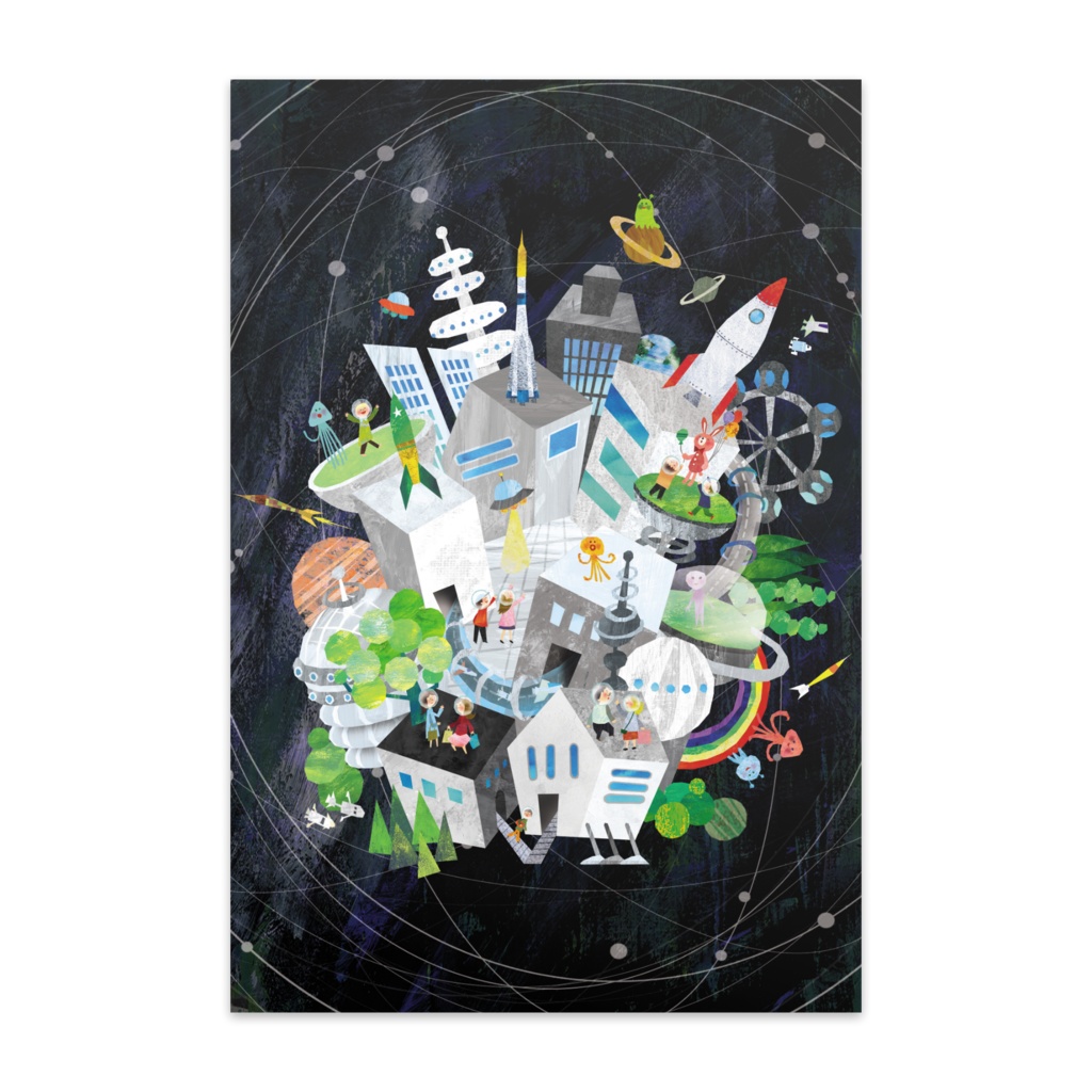 宇宙建築(ポストカード)