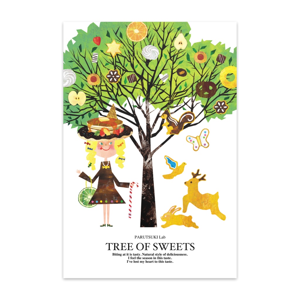 TREE OF SWEETS（ポストカード）