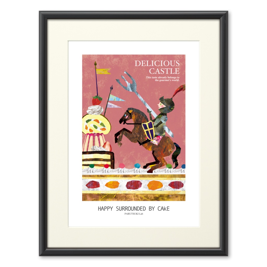 HAPPY SURROUNDED BY CAKE(プリモアート)