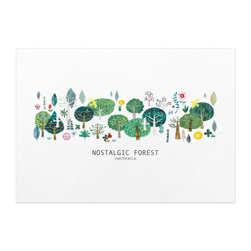 NOSTALGIC FOREST 白（パネル）