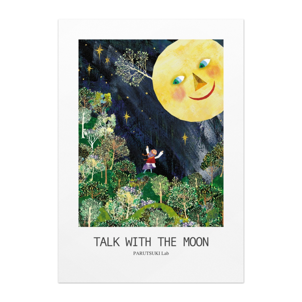 TALK WITH THE MOON（ポスター）