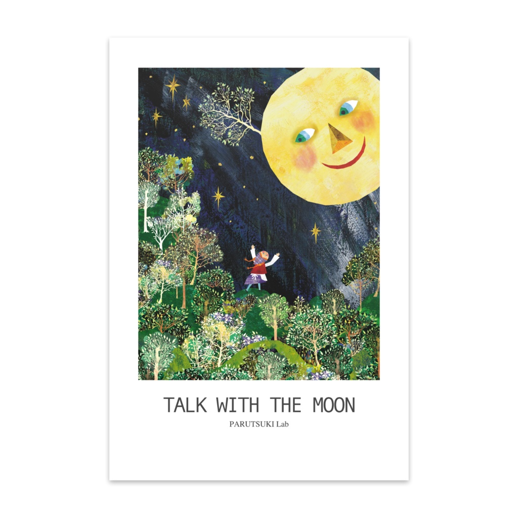 TALK WITH THE MOON（ポストカード）