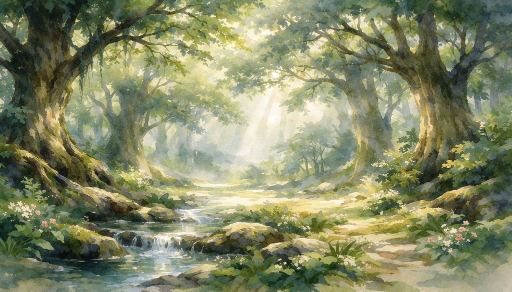 Fantasy Nature Backgrounds Vol.01|幻想自然背景素材集(高解像度・商用利用可・TRPG/動画向け)