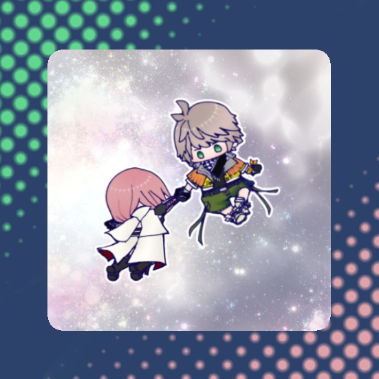 ホプライシャカシャカキーホルダー/Acrylic shaker keychain of Hope x Lightning