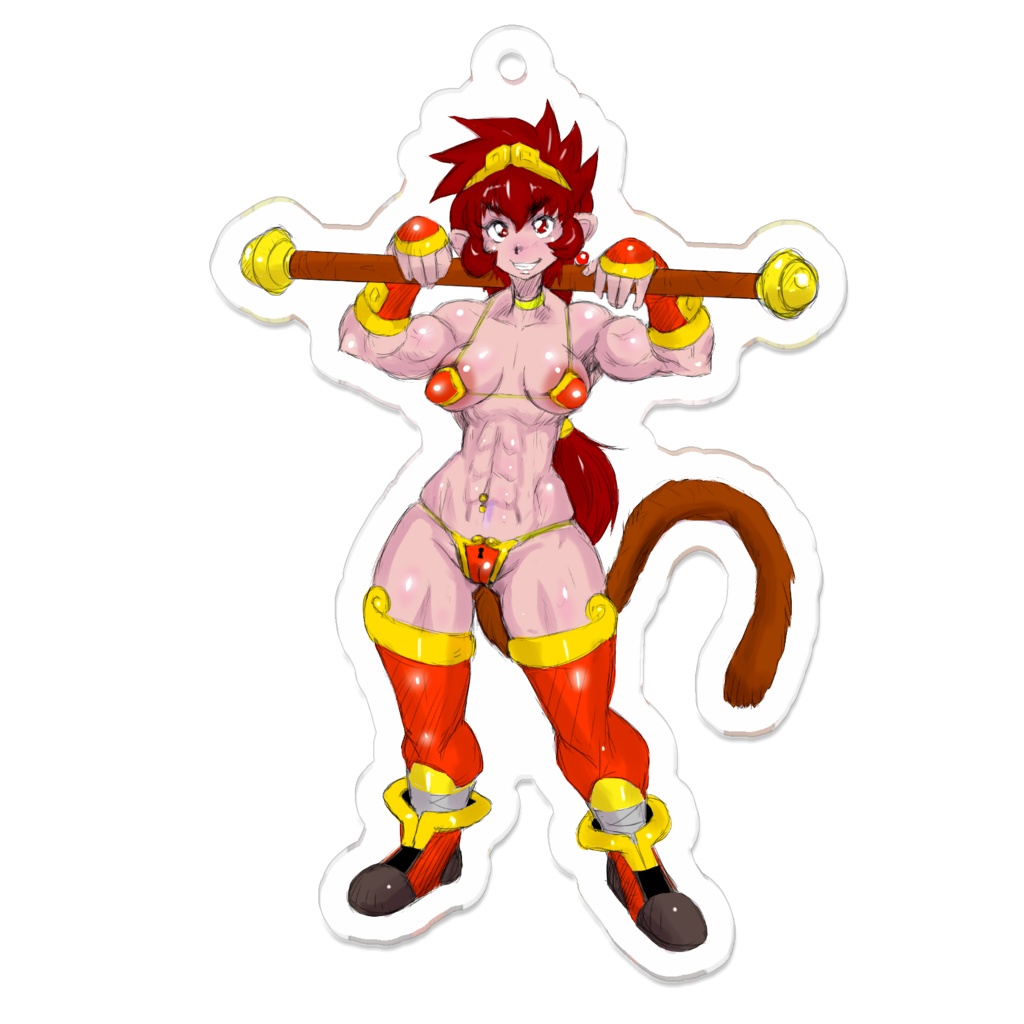 悟空子アクリルキーホルダー