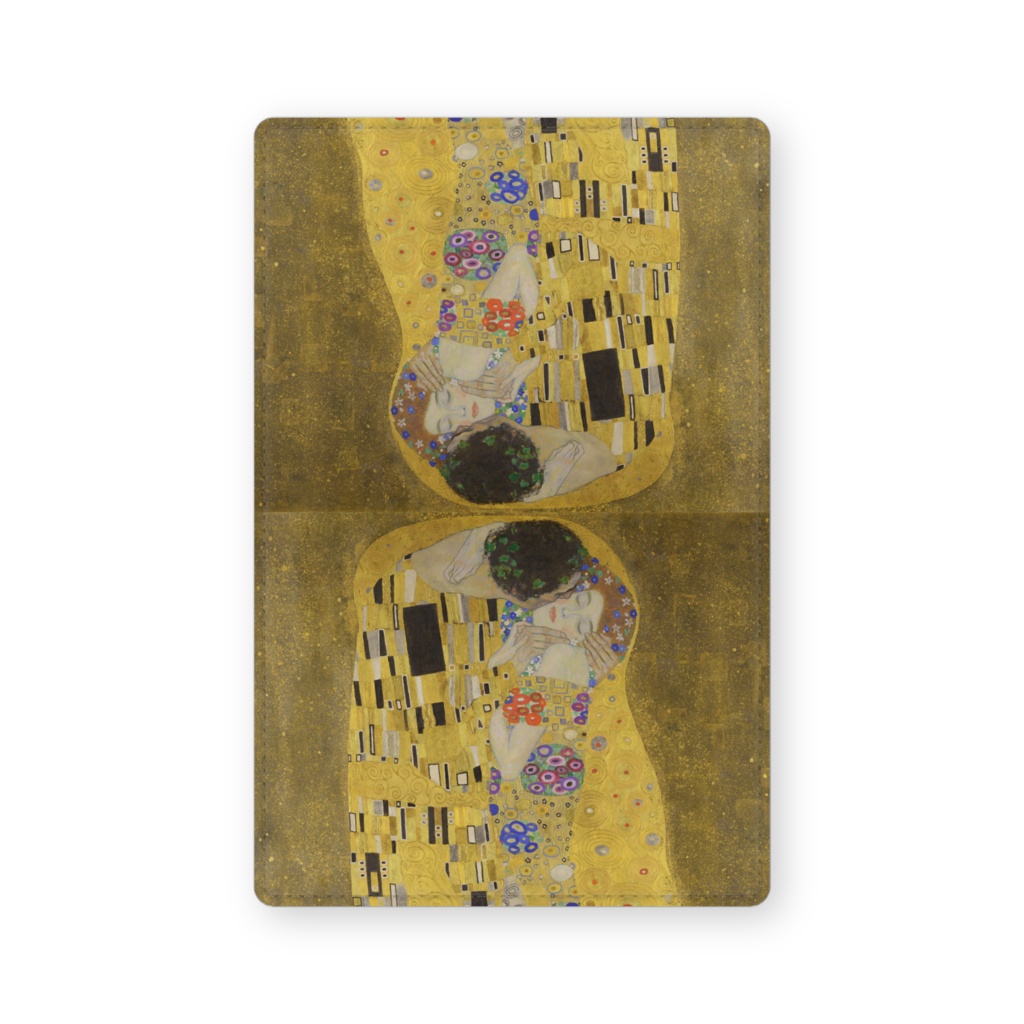 001-001 グスタフ・クリムト 『接吻』 カードケース 名刺ケース