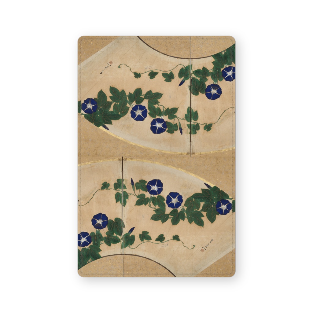 002-003 鈴木其一 『アサガオ』 カードケース 名刺ケース