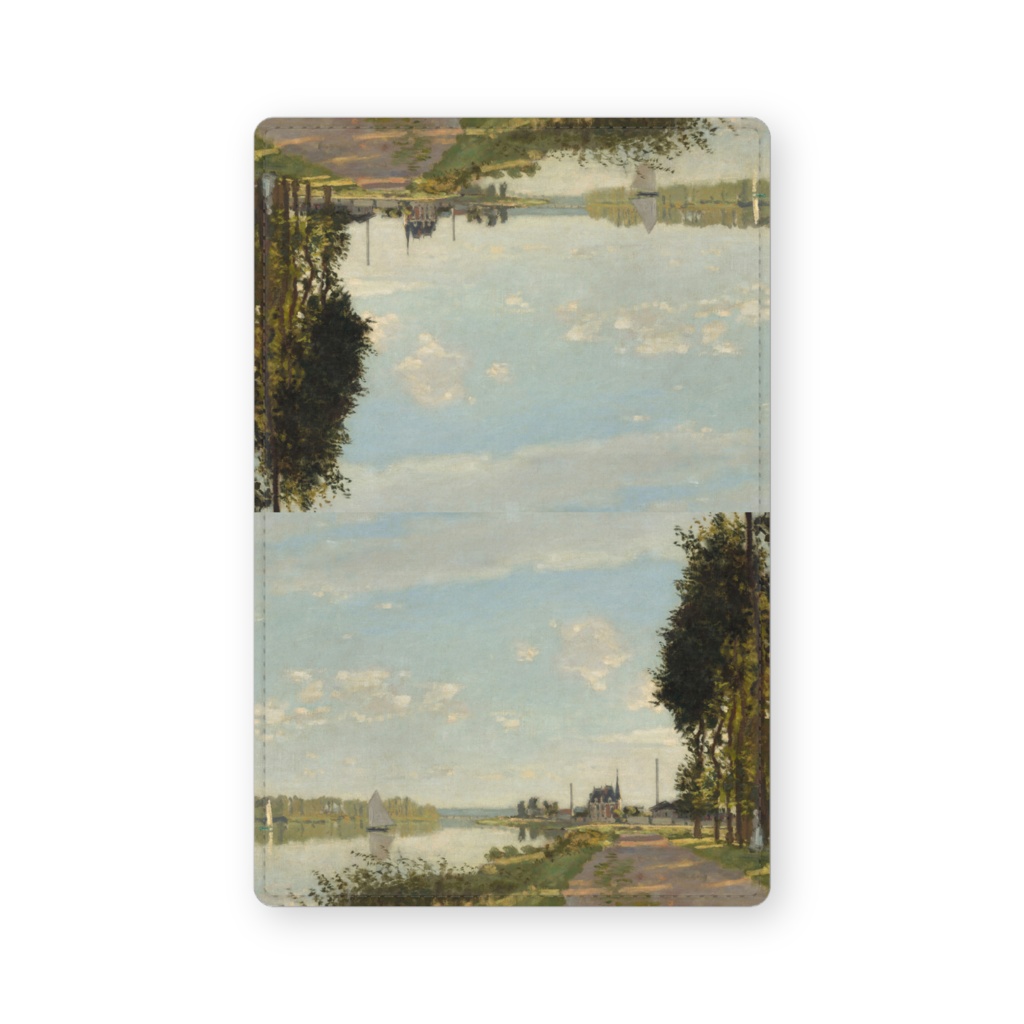 004-027 クロード・モネ 『アルジャントゥイユ』 カードケース 名刺ケース