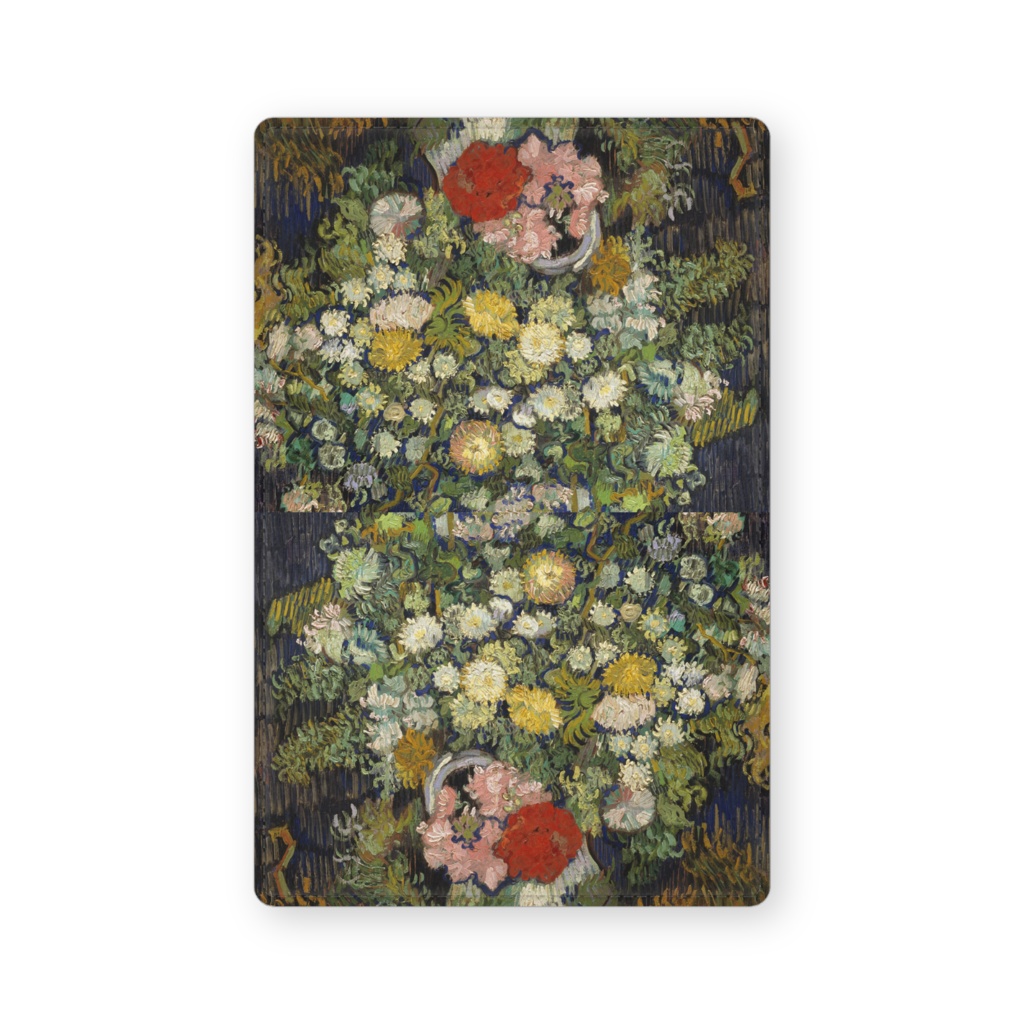 005-011 ゴッホ 『花瓶の花のブーケ』 カードケース 名刺ケース