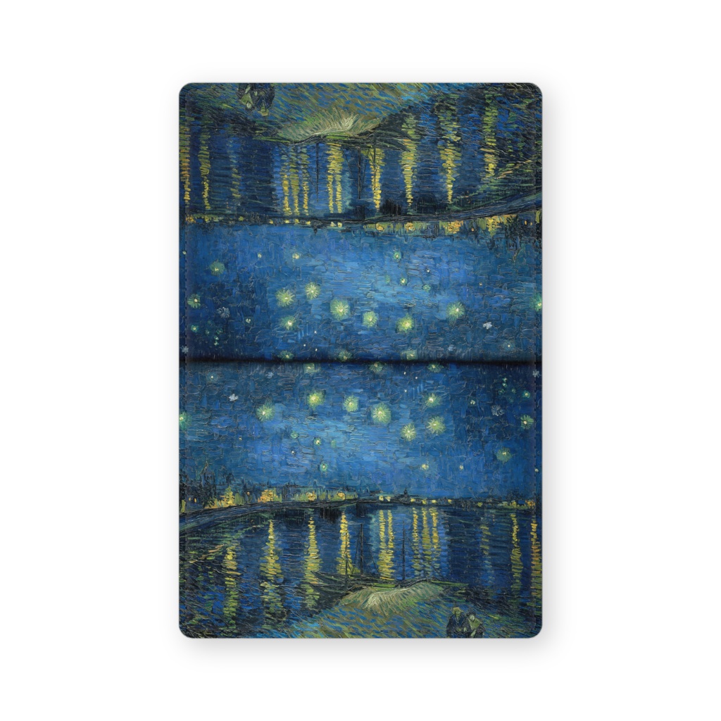 005-012 ゴッホ 『ローヌ川の星月夜』 カードケース 名刺ケース