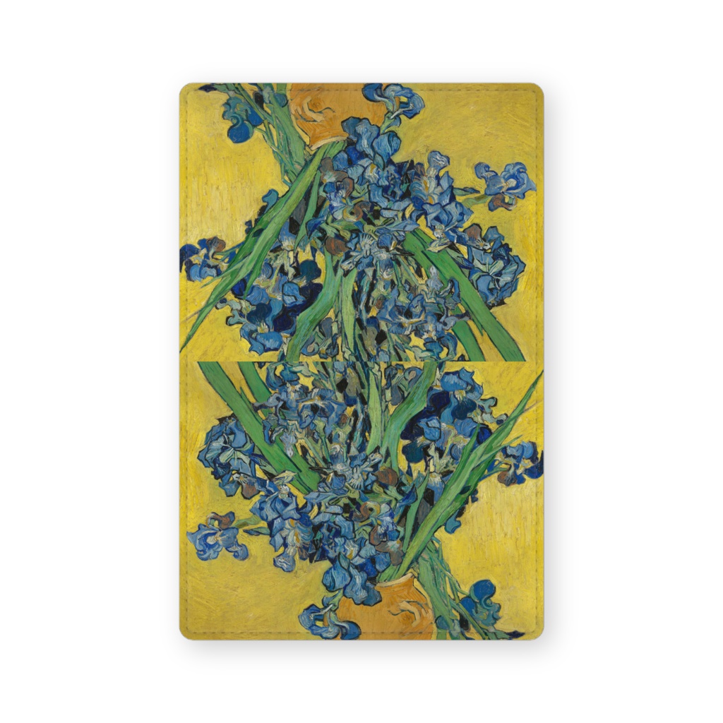 005-013 ゴッホ 『アイリス』2 カードケース 名刺ケース